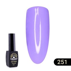 Гель лак Global Fashion BLACK ELITE 251, 8 мл
