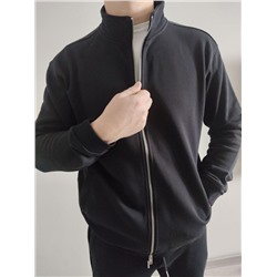 Толстовка 2х нитка воротник стойка U65 черный