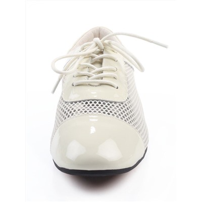 03-H17C-30NX LT. BEIGE Полуботинки женские (натуральная кожа)