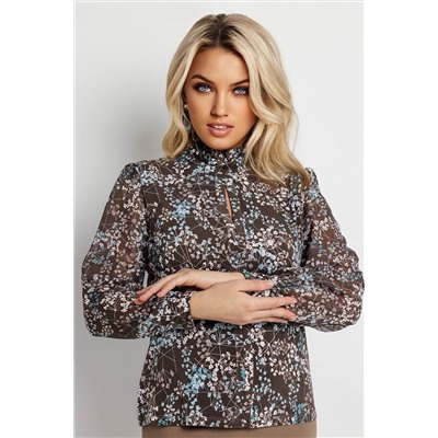 Блузка женская  3071/08/Коричневый