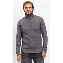Водолазка F421-1528 grey melange