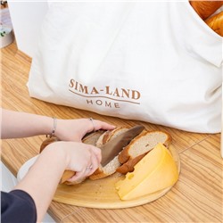 Сумка шоппер SL Home, 52×72 см, белая