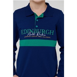 лонгслив поло для мальчика М 067/1-26 -50%