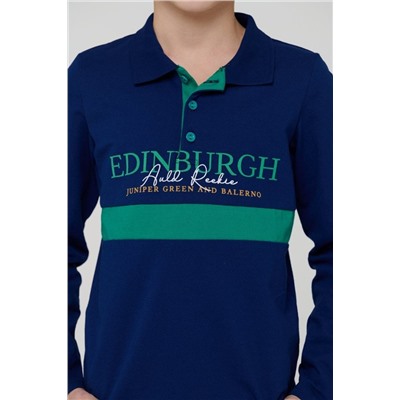 лонгслив поло для мальчика М 067/1-26 -50%