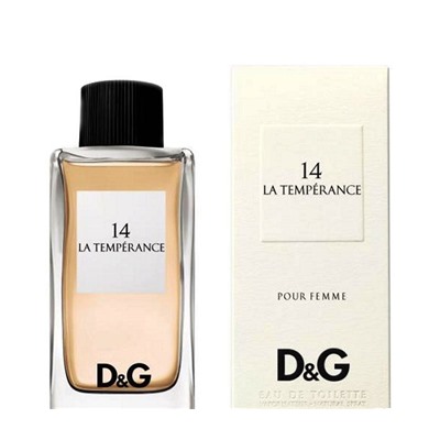 Dolce Gabbana 14 La Temperance Edt 100 ml