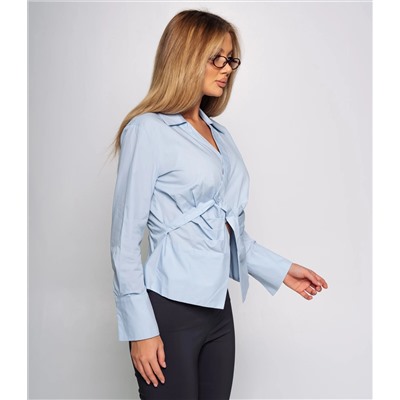 Блуза #КТ2698-1, голубой