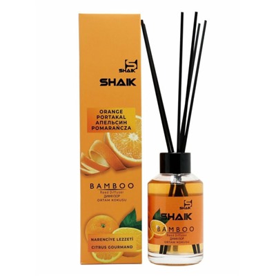 Аромадиффузор с палочками Shaik Bamboo Orange (Апельсин)