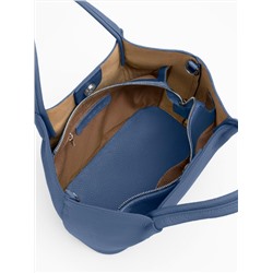 Женская кожаная сумка Richet 3263LN 269 Синий