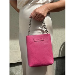 Женская кожаная сумка Richet 3258LN 931 Фуксия