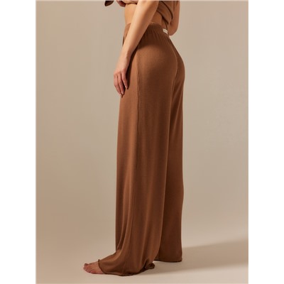 Брюки домашние женские SL HOME Soft Home, кофейные
