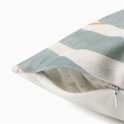 Наволочки декоративные набор 3 шт. «Этель. Меланхолия», 40×40 см, велюр