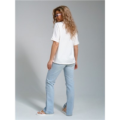 940/1 Футболка  "Молочный"