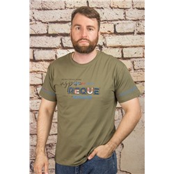 Футболка 6069 хаки HEDRICY