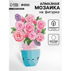 Алмазная вышивка «Розы», интерьерный декор