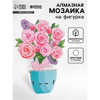 Алмазная вышивка «Розы», интерьерный декор