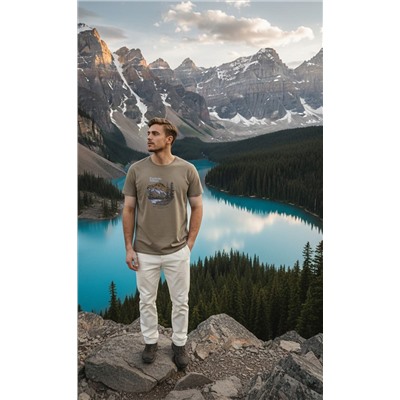 Футболка F611-06-932 brown