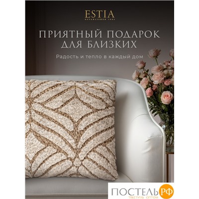 ESTIA САНДРО кор. Декоративная подушка 45х45, плстр