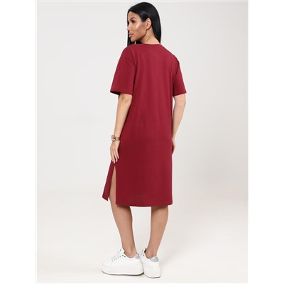 Антуриум - туника бордовый