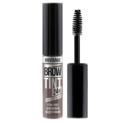 LuxVisage Гель-тинт для бровей водостойкий BROW TINT waterproof 24H тон 104 Taupe Grey 5г