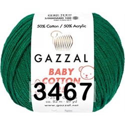 Пряжа Gazzal Baby Cotton 25