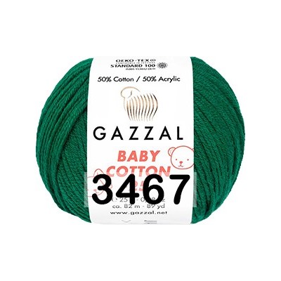 Пряжа Gazzal Baby Cotton 25