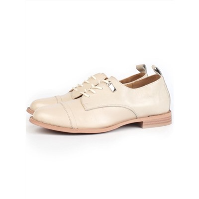 03-HP9958M BEIGE Полуботинки женские (натуральная кожа)