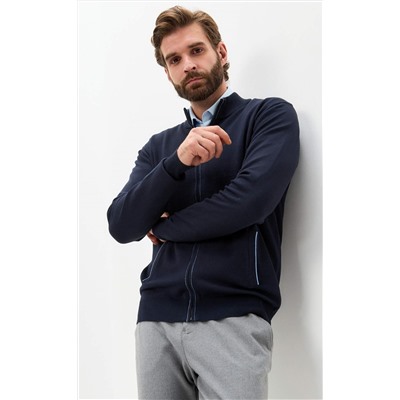 Кардиган P421-1569 d.blue