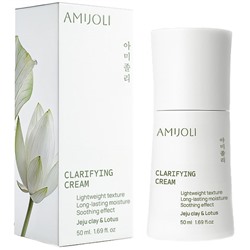 AMIJOLI Крем для жирной кожи лица с кислотами, вулканической глиной и экстрактом лотуса 50 мл