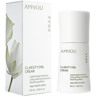 AMIJOLI Крем для жирной кожи лица с кислотами, вулканической глиной и экстрактом лотуса 50 мл