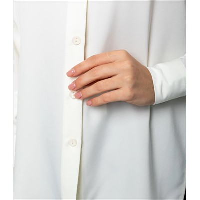 Блуза #1В2321, молоко