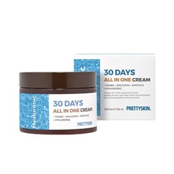 Увлажняющий крем для лица с гиалуроновой кислотой PrettySkin 30 Days All-in-One Hyaluronic Cream 100 g