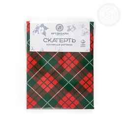 Скатерть рогожка Шотландия Арт Дизайн