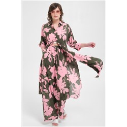 Блузка удлинённая из вискозы