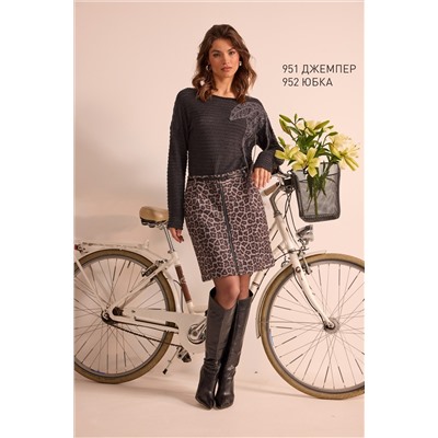 NiV NiV fashion 951 графит, Джемпер