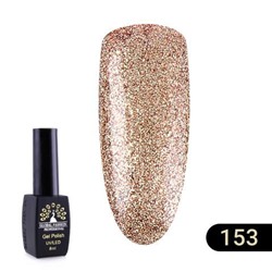 Гель лак Global Fashion BLACK ELITE 153, 8 мл