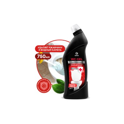 Чистящее средство для сан.узлов "WC-gel" Professional (флакон 750 мл)