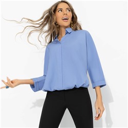 Блуза, носи её каждый день, Твой личный тренд (голубая)