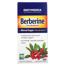 Enzymedica, Берберин, 120 капсул с адресной доставкой