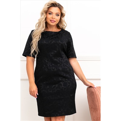 Эффектное платье из жаккарда Грета №3