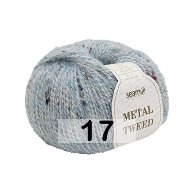 Пряжа Сеам METAL TWEED