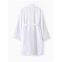 Халат махровый «Этель», женский, размер 42-44, 100% хлопок, 320 г/м², белый