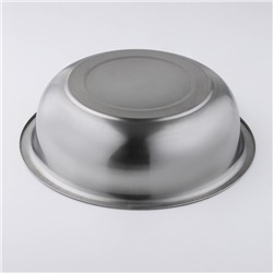 УЦЕНКА Таз 43×12 см «Греттель», нержавеющая сталь