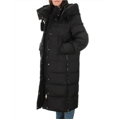 2109 BLACK Пальто зимнее женское (200 гр. холлофайбер)