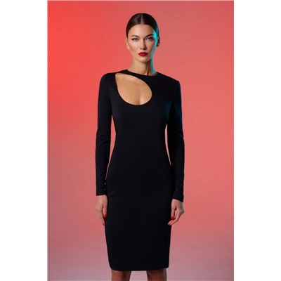 DiLiaFashion 0783 черный, Платье