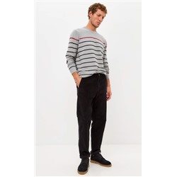 Брюки вельвет Р321-0800 l.black