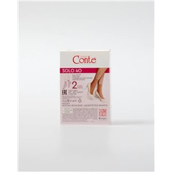 CONTE SOLO 40 (2 пары) Носки женские