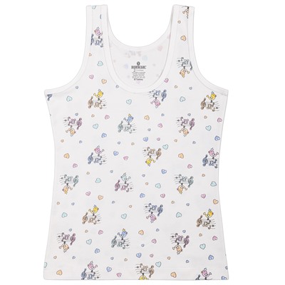 4346 Майка для девочек многоцвет (BAYKAR)