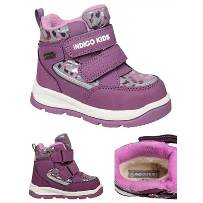 Ботинки зима Indigo 71-0025 B фиол ( 1,5)