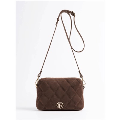 Женская кожаная сумка Richet 2906LGCU 440826 Коричневый