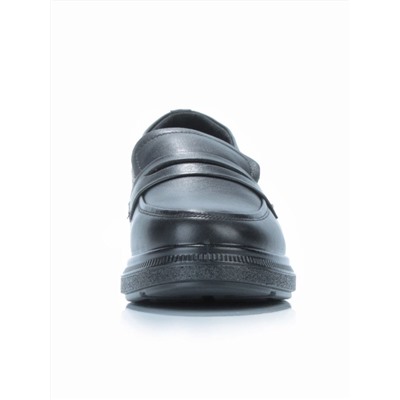 03-5317 BLACK Полуботинки женские (натуральная кожа)